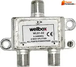 Wellbox 1/2 5-2400 Mhz Splitter